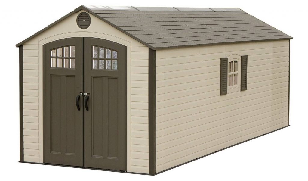 Lifetime 8×20 Heavy Duty Plastic Shed → ShedMaster UK Garden Sheds