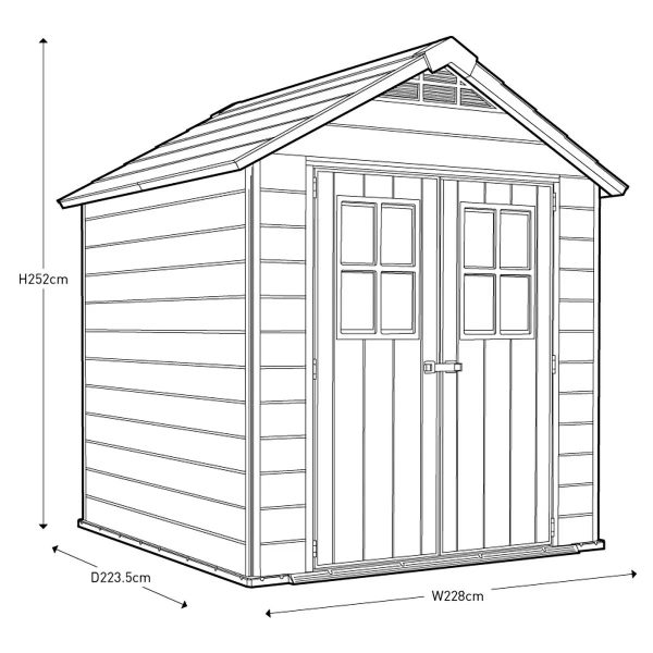 Newton-Shed-7.5x7ft-Brown
