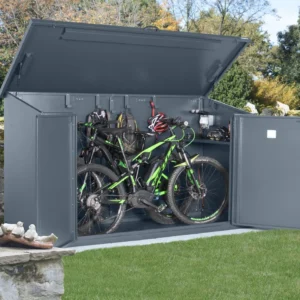 Asgard 8'x4' Access E Plus Heavy Duty Metal Shed - with 2 Point Locking System