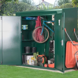 Asgard 7'x3' Trojan Heavy Duty Metal Shed - with 5 Point Locking System