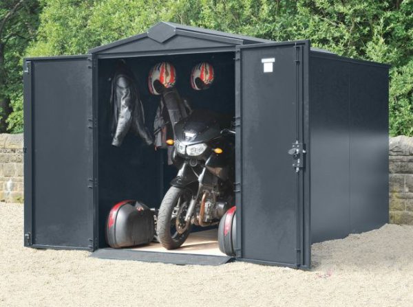 centurion_motorcycle_storage_shed_in_grey_1