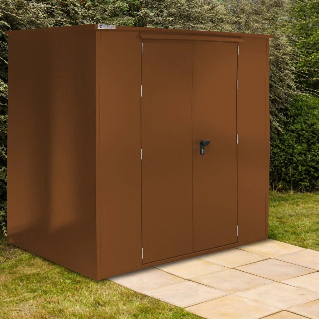 Safestor Ryedale X Heavy Duty Metal Shed Various Colours Shedmaster Uk Garden Sheds