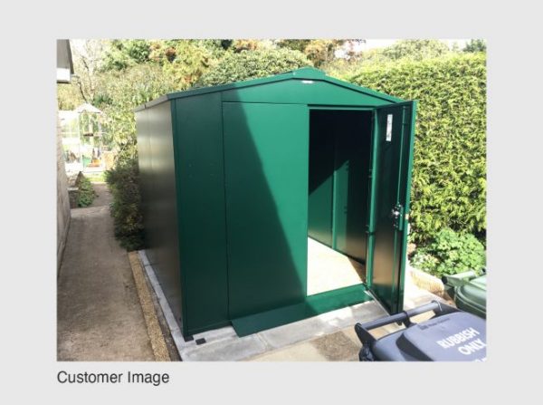 large_garden_weatherproof_storage_shed_-_green