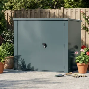 Asgard 5'x3' SecureStore Heavy Duty Metal Shed - with 3 Point Locking System