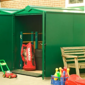 Asgard 5'x7' Centurion Heavy Duty Metal Shed - with 5 Point Locking System