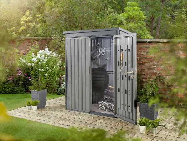 Weston Horizontal Storage Shed Grey