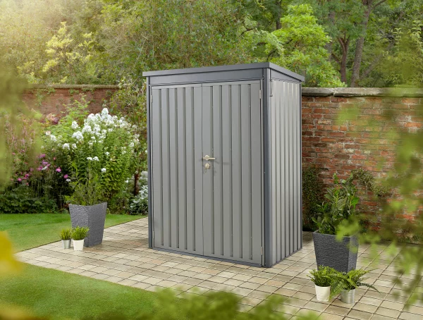 Weston Horizontal Storage Shed Grey