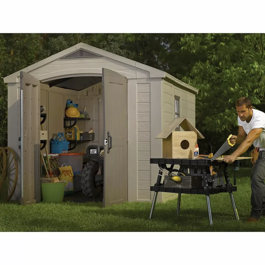 KETER FACTOR PLASTIC SHEDS COLLECTION