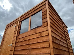 POWER OVERLAP PENT TIMBER SHEDS