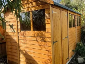 POWER OVERLAP TIMBER SHEDS