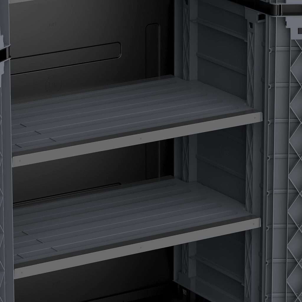 Duramax Cedargrain Tall Plastic Vertical Storage Cabinet – Grey → ...