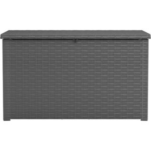 Keter Java 870 Litre Plastic Storage Box - Grey