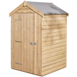 Rowlinson Timber 4x4 Single Door Shiplap Apex Shed