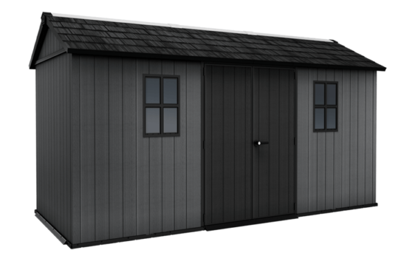 Keter 15'x 7.5' Newton Plus Plastic Shed with Side Entry - Image 7