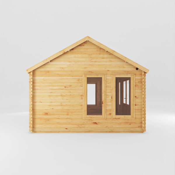 Mercia 18'x14' Clock Tower Log Cabin - 44mm - Image 11