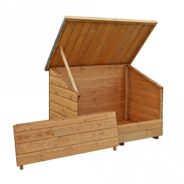 Rowlinson Shiplap Timber Garden Chest