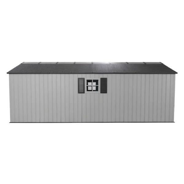 Lifetime 8'x20' Vertical Cladding Heavy Duty Plastic Shed - Image 2