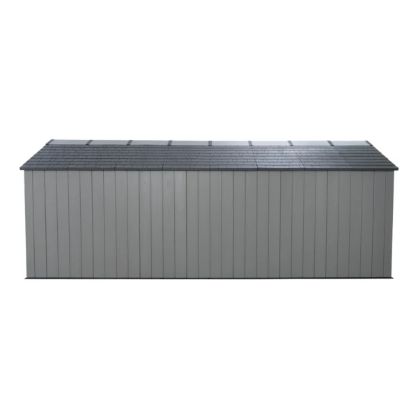 Lifetime 20×8 Dual Entry Heavy Duty Plastic Shed - Grey - Image 12