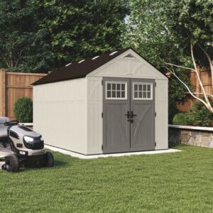 Suncast 8’x13′ Tremont Plastic Resin Storage Shed (Arriving Late Summer 2025)