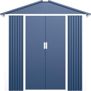 Pro-Tect 5'x4' Metal Apex Shed (Limited Edition) - Blue