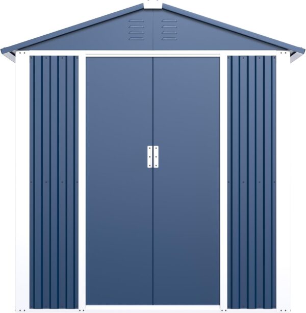 Pro-Tect 5'x4' Metal Apex Shed (Limited Edition) - Blue