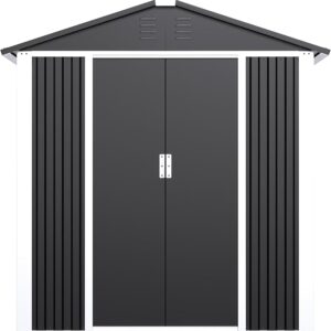 Pro-Tect 5'x4' Metal Apex Shed (Limited Edition) - Black
