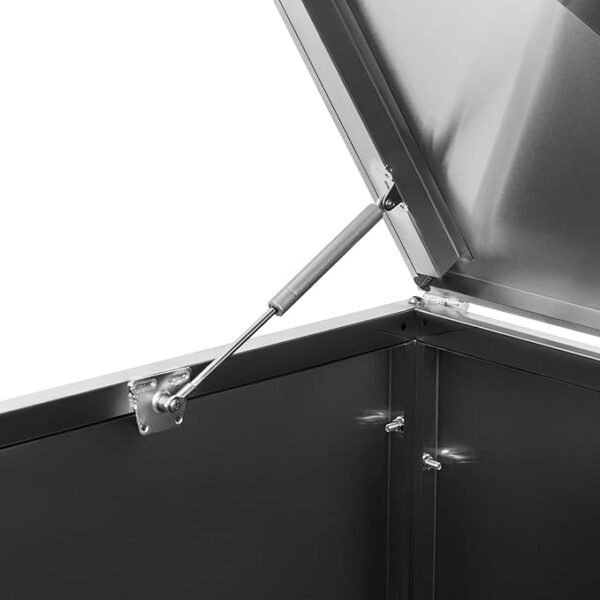 Pro-Tect Uniprodo Heavy Duty Triple Wheelie Bin Store - Image 6