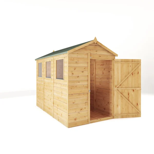 Mercia 9' x 5' Modular Shiplap Apex Timber Shed - Image 11