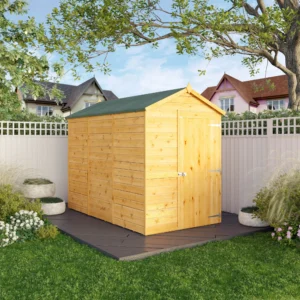 Mercia 9' x 5' Modular Shiplap Apex Windowless Timber Shed