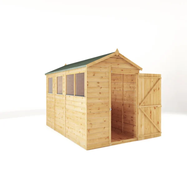 Mercia 10' x 5' Modular Shiplap Apex Timber Shed - Image 11