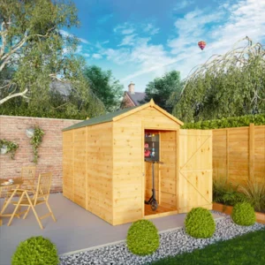 Mercia 10' x 5' Modular Shiplap Apex Windowless Timber Shed