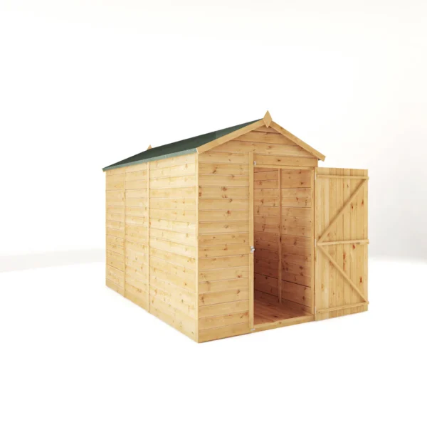 Mercia 10' x 5' Modular Shiplap Apex Windowless Timber Shed - Image 10