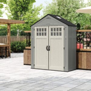 Suncast 6’x3′ Everett Plastic Resin Storage Shed (Currently Unavailable)