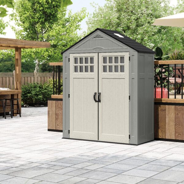 Suncast 6’x3′ Everett Plastic Resin Storage Shed (Currently Unavailable)