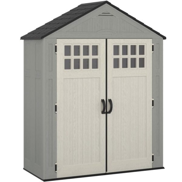 Suncast 6’x3′ Everett Plastic Resin Storage Shed (Currently Unavailable) - Image 5