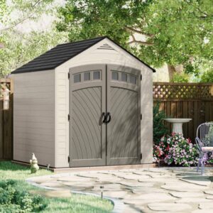 Suncast 7’x7′ Vista Plastic Resin Storage Shed (Currently Unavailable)