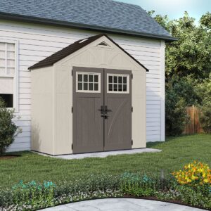 Suncast 8’x4′ Tremont Plastic Resin Storage Shed (Arriving Late Summer 2025)