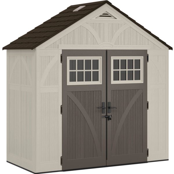 Suncast 8’x4′ Tremont Plastic Resin Storage Shed (Arriving Late Summer 2025) - Image 12