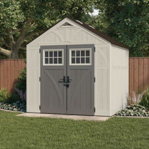 Suncast 8’x7′ Tremont Plastic Resin Storage Shed (Arriving Late Summer 2025)