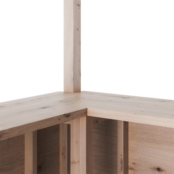 Living and Home 6x4 Retro Value Timber Garden Bar - Image 6