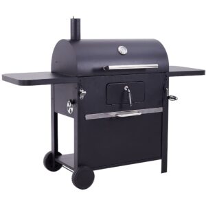 Living and Home Outdoor Carbon Steel Charcoal BBQ Grill