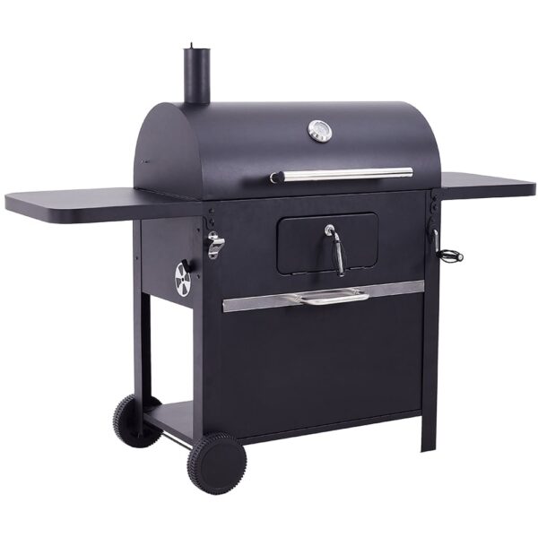 Living and Home Outdoor Carbon Steel Charcoal BBQ Grill