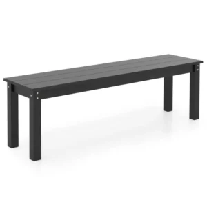 Pro-Tect Heavy Duty Plastic Outdoor Bench - Black