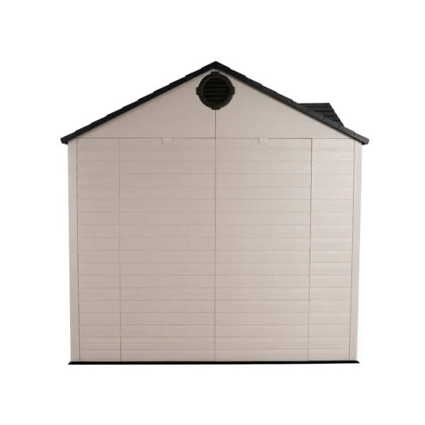 Lifetime 10x8 Heavy Duty Plastic Shed - Desert Sand - Image 5