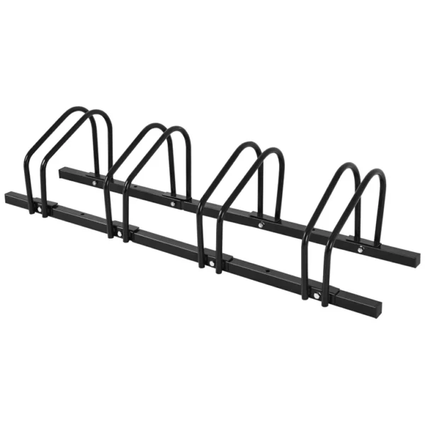 Pro-Tect Metal Bicycle Parking Rack - Black (4 bicycles) - Image 7