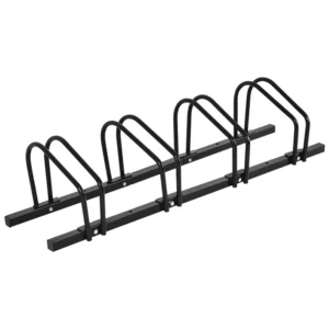 Pro-Tect Metal Bicycle Parking Rack - Black (4 bicycles)