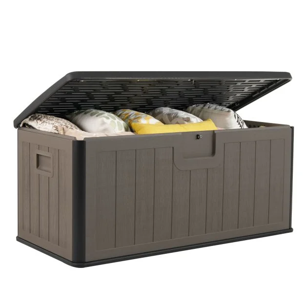 Pro-Tect 380 Litre Outdoor Storage Deck Box - Brown
