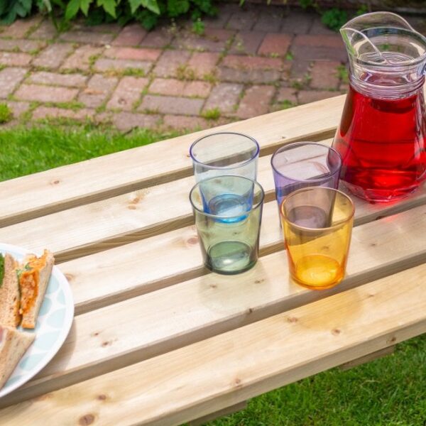 Rowlinson Traditional Timber Picnic Table 1.5m - Image 4