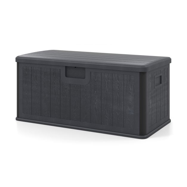 Pro-Tect 380 Litre Outdoor Storage Deck Box - Grey - Image 5