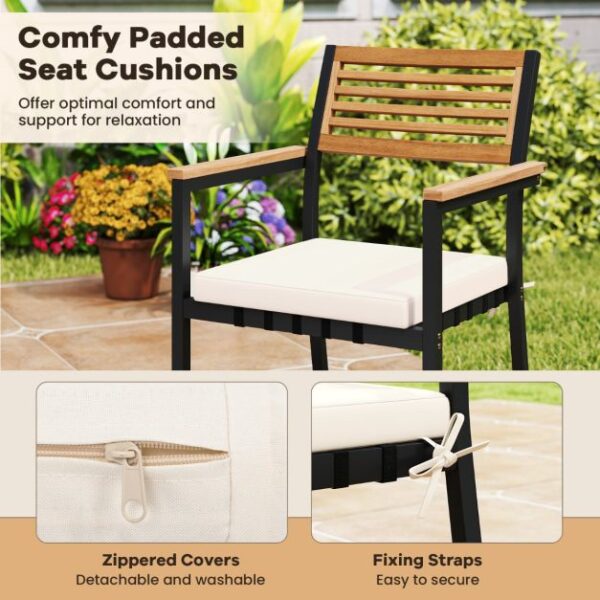 Pro-Tect 4 Piece Outdoor Patio Dining Set - Image 8